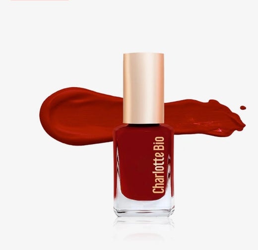 Charlotte Bio Kynsilakka 07 Burgundy Red, 10ml